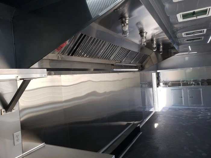 8.5' x 40' White Gooseneck Concession Food Trailer 21 8.5' x 40' White Gooseneck Concession Food Trailer - Image 21