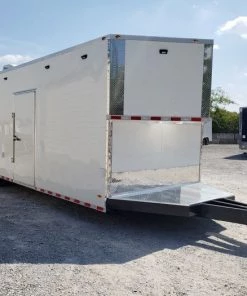 8.5' x 32' White Vending Concession Food Trailer 69 8.5' x 32' White Vending Concession Food Trailer -Cheap Concession Trailers Shop 20190917 124141 1