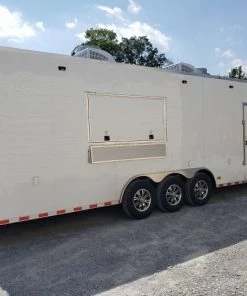 8.5' x 32' White Vending Concession Food Trailer 65 8.5' x 32' White Vending Concession Food Trailer -Cheap Concession Trailers Shop 20190917 124216 1