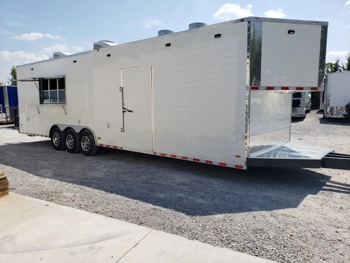 8.5' x 32' White Vending Concession Food Trailer 21 8.5' x 32' White Vending Concession Food Trailer - Image 21