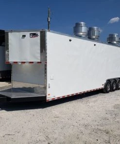 8.5' x 32' White Vending Concession Food Trailer 70 8.5' x 32' White Vending Concession Food Trailer -Cheap Concession Trailers Shop 20190917 124320 1