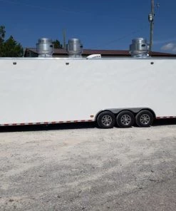 8.5' x 32' White Vending Concession Food Trailer 48 8.5' x 32' White Vending Concession Food Trailer -Cheap Concession Trailers Shop 20190917 124331 1