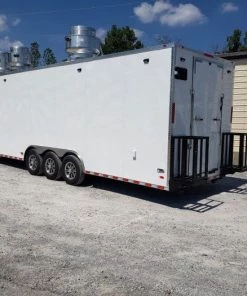 8.5' x 32' White Vending Concession Food Trailer 60 8.5' x 32' White Vending Concession Food Trailer -Cheap Concession Trailers Shop 20190917 124344 1