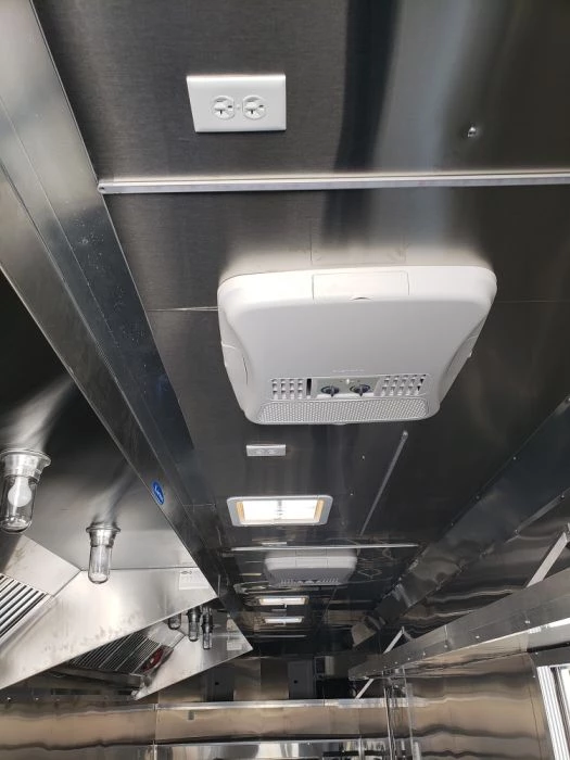 8.5' x 32' White Vending Concession Food Trailer 13 8.5' x 32' White Vending Concession Food Trailer - Image 13