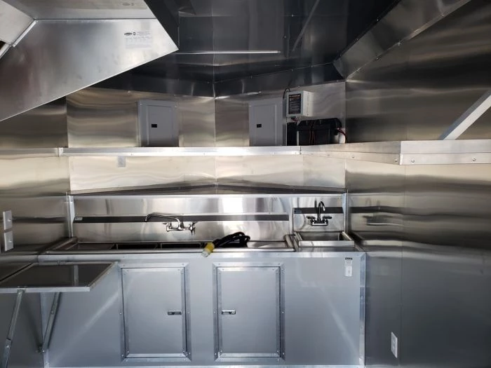 8.5' x 32' White Vending Concession Food Trailer 5 8.5' x 32' White Vending Concession Food Trailer - Image 5