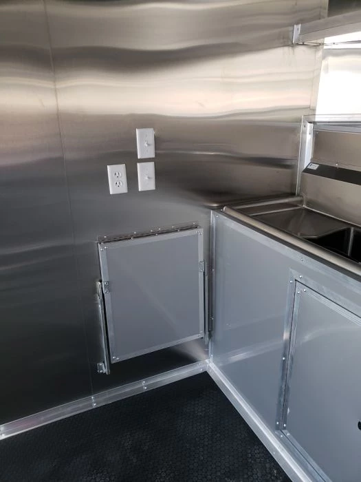 8.5' x 32' White Vending Concession Food Trailer 23 8.5' x 32' White Vending Concession Food Trailer - Image 23