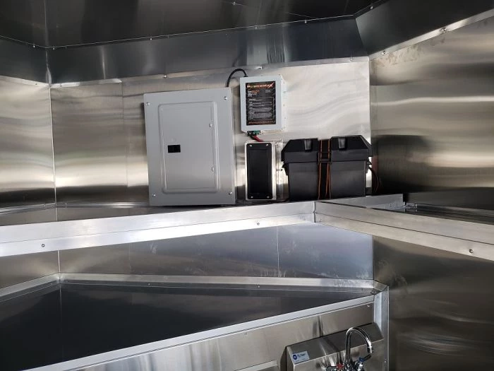 8.5' x 32' White Vending Concession Food Trailer 26 8.5' x 32' White Vending Concession Food Trailer - Image 26