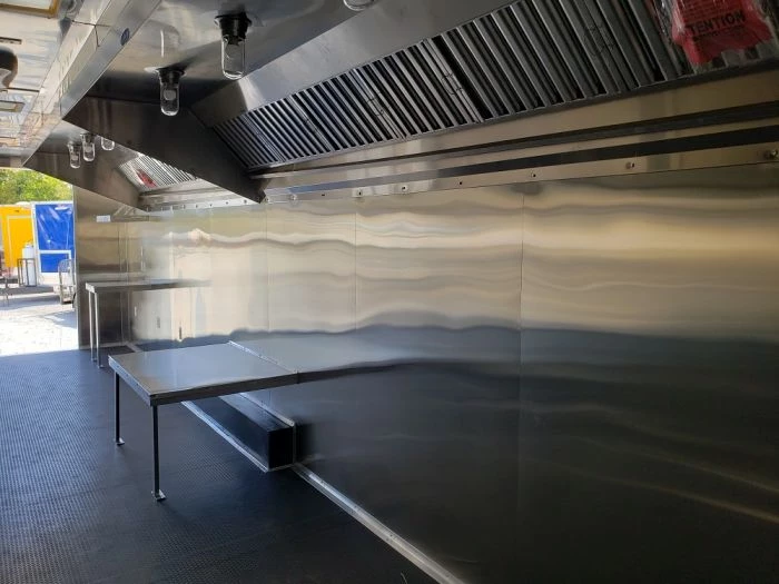 8.5' x 32' White Vending Concession Food Trailer 8 8.5' x 32' White Vending Concession Food Trailer - Image 8