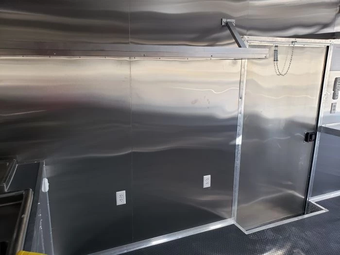 8.5' x 32' White Vending Concession Food Trailer 34 8.5' x 32' White Vending Concession Food Trailer - Image 34