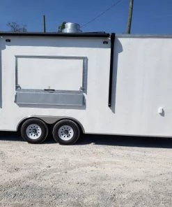 8.5' x 20' White Concession Food Trailer 46 8.5' x 20' White Concession Food Trailer -Cheap Concession Trailers Shop 20190918 142031 1