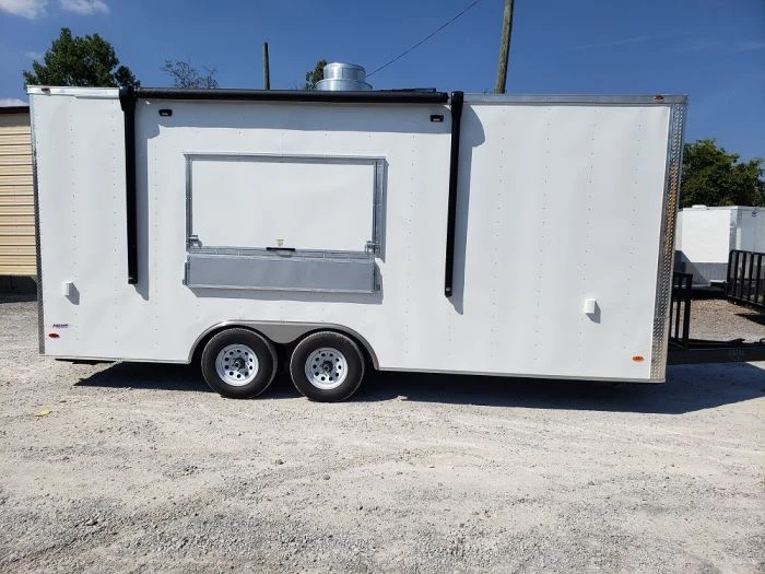 8.5' x 20' White Concession Food Trailer 21 8.5' x 20' White Concession Food Trailer - Image 21