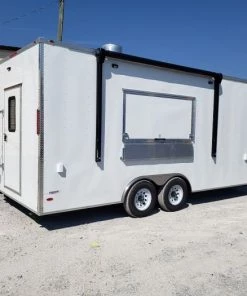 8.5' x 20' White Concession Food Trailer 48 8.5' x 20' White Concession Food Trailer -Cheap Concession Trailers Shop 20190918 142038 1