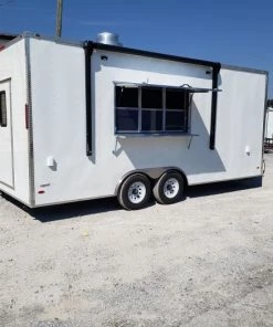 8.5' x 20' White Concession Food Trailer 34 8.5' x 20' White Concession Food Trailer -Cheap Concession Trailers Shop 20190918 142111 1