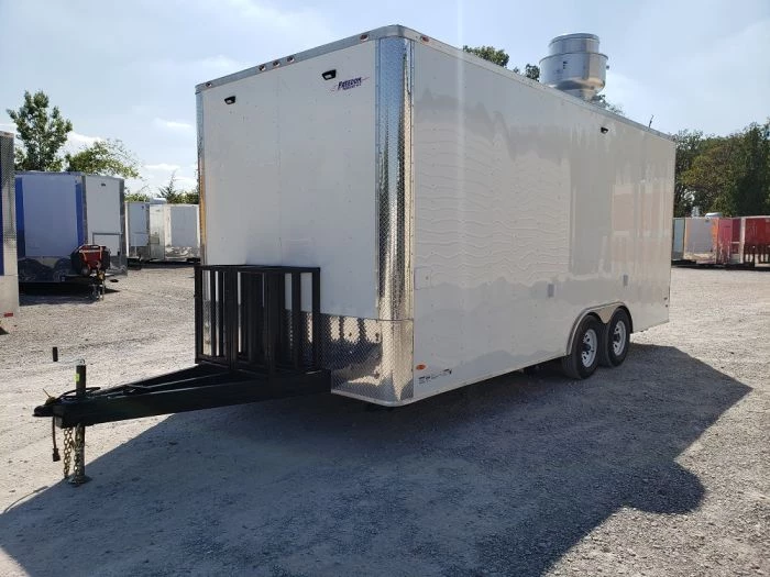 8.5' x 20' White Concession Food Trailer 22 8.5' x 20' White Concession Food Trailer - Image 22