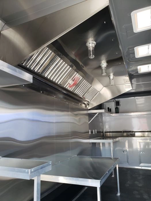 8.5' x 20' White Concession Food Trailer 3 8.5' x 20' White Concession Food Trailer - Image 3