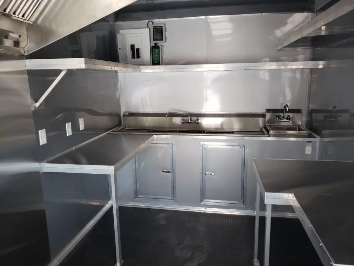 8.5' x 20' White Concession Food Trailer 19 8.5' x 20' White Concession Food Trailer - Image 19