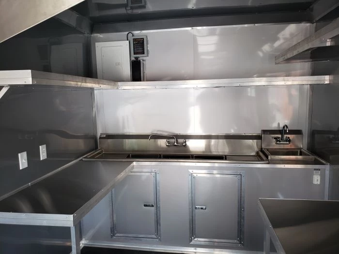 8.5' x 20' White Concession Food Trailer 16 8.5' x 20' White Concession Food Trailer - Image 16