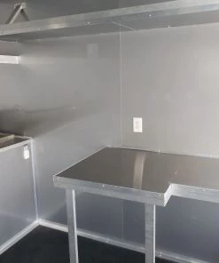 8.5' x 20' White Concession Food Trailer 49 8.5' x 20' White Concession Food Trailer -Cheap Concession Trailers Shop 20190918 142302 1