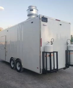 8.5' x 20' White Bakery Concession Food Trailer With Appliances -Cheap Concession Trailers Shop 20191001 175240 1