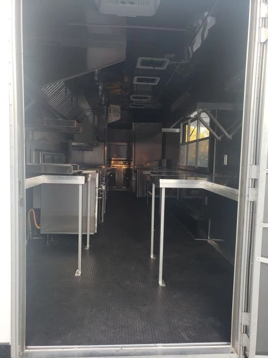 8.5' x 40' White Gooseneck Concession Food Trailer With Appliances 35 8.5' x 40' White Gooseneck Concession Food Trailer With Appliances - Image 35