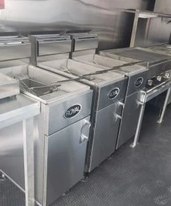 8.5' x 40' White Gooseneck Concession Food Trailer With Appliances 53 8.5' x 40' White Gooseneck Concession Food Trailer With Appliances -Cheap Concession Trailers Shop 20191003 175402 1