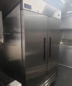 8.5' x 40' White Gooseneck Concession Food Trailer With Appliances 90 8.5' x 40' White Gooseneck Concession Food Trailer With Appliances -Cheap Concession Trailers Shop 20191003 175454 1
