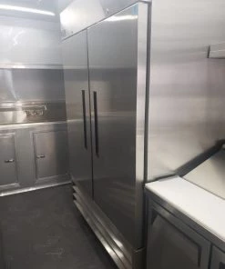 8.5' x 40' White Gooseneck Concession Food Trailer With Appliances 96 8.5' x 40' White Gooseneck Concession Food Trailer With Appliances -Cheap Concession Trailers Shop 20191003 175459 1