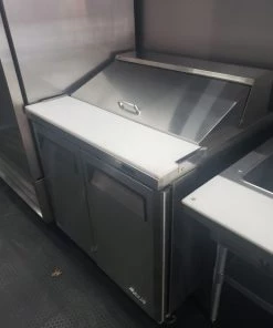 8.5' x 40' White Gooseneck Concession Food Trailer With Appliances 98 8.5' x 40' White Gooseneck Concession Food Trailer With Appliances -Cheap Concession Trailers Shop 20191003 175503 1