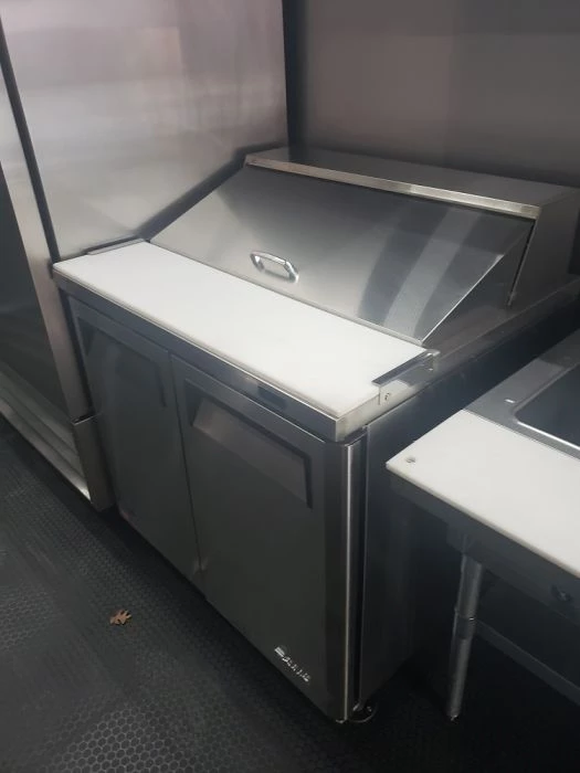 8.5' x 40' White Gooseneck Concession Food Trailer With Appliances 48 8.5' x 40' White Gooseneck Concession Food Trailer With Appliances - Image 48