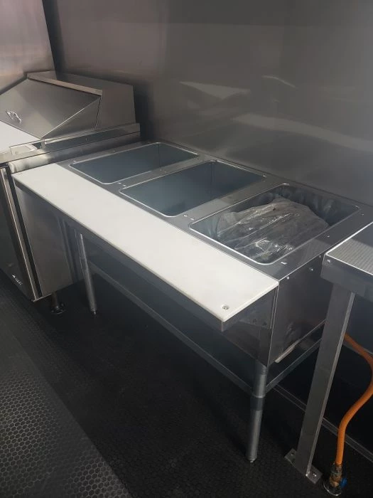 8.5' x 40' White Gooseneck Concession Food Trailer With Appliances 12 8.5' x 40' White Gooseneck Concession Food Trailer With Appliances - Image 12