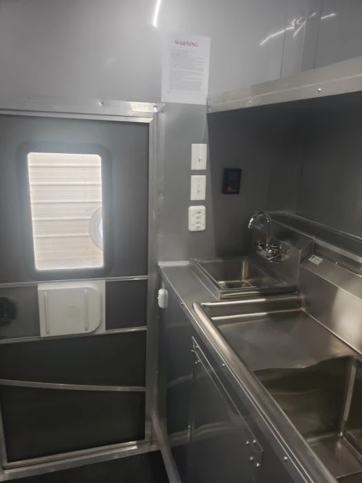 8.5' x 40' White Gooseneck Concession Food Trailer With Appliances 34 8.5' x 40' White Gooseneck Concession Food Trailer With Appliances - Image 34