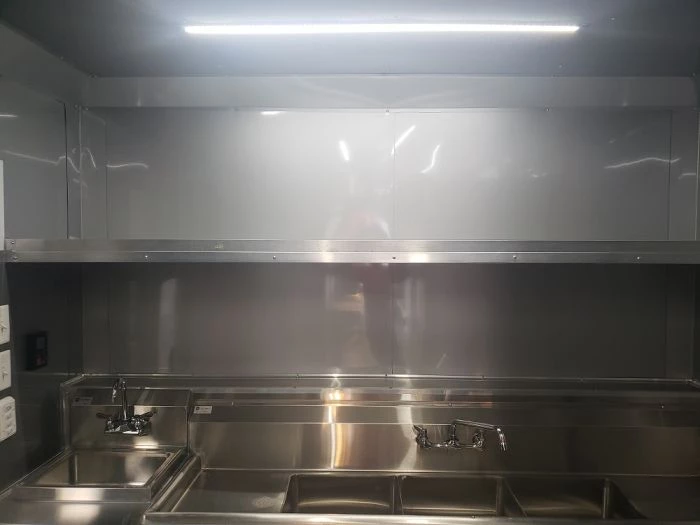 8.5' x 40' White Gooseneck Concession Food Trailer With Appliances 42 8.5' x 40' White Gooseneck Concession Food Trailer With Appliances - Image 42