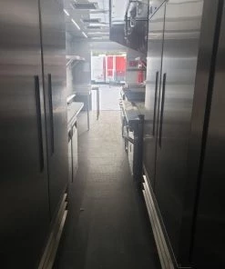 8.5' x 40' White Gooseneck Concession Food Trailer With Appliances 58 8.5' x 40' White Gooseneck Concession Food Trailer With Appliances -Cheap Concession Trailers Shop 20191003 175626 1