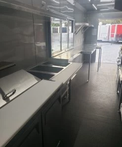 8.5' x 40' White Gooseneck Concession Food Trailer With Appliances 67 8.5' x 40' White Gooseneck Concession Food Trailer With Appliances -Cheap Concession Trailers Shop 20191003 175636 1