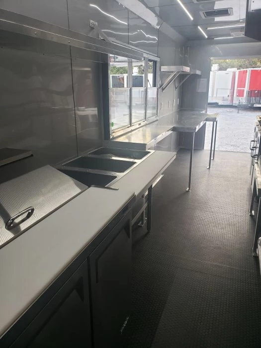8.5' x 40' White Gooseneck Concession Food Trailer With Appliances 17 8.5' x 40' White Gooseneck Concession Food Trailer With Appliances - Image 17