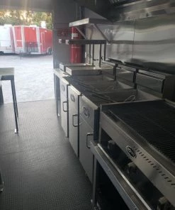8.5' x 40' White Gooseneck Concession Food Trailer With Appliances 75 8.5' x 40' White Gooseneck Concession Food Trailer With Appliances -Cheap Concession Trailers Shop 20191003 175642 1