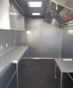 8.5' x 18' White Concession Food Trailer -Cheap Concession Trailers Shop 20191005 111404 up 1