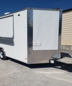 8.5' x 16' White Catering Concession Food Trailer With Appliances 40 8.5' x 16' White Catering Concession Food Trailer With Appliances -Cheap Concession Trailers Shop 20191005 113029 1