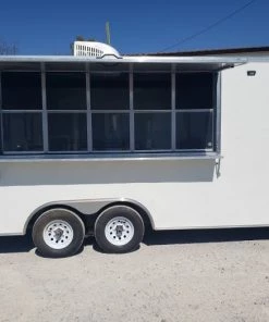 8.5' x 16' White Catering Concession Food Trailer With Appliances 32 8.5' x 16' White Catering Concession Food Trailer With Appliances -Cheap Concession Trailers Shop 20191005 113152 1