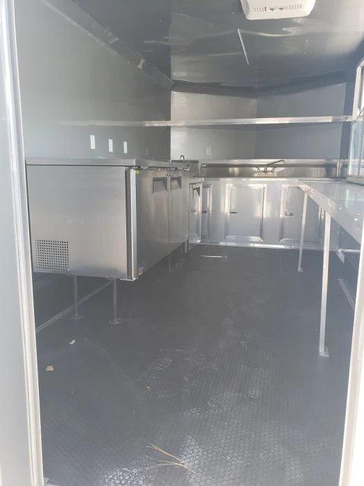 8.5' x 16' White Catering Concession Food Trailer With Appliances 15 8.5' x 16' White Catering Concession Food Trailer With Appliances - Image 15