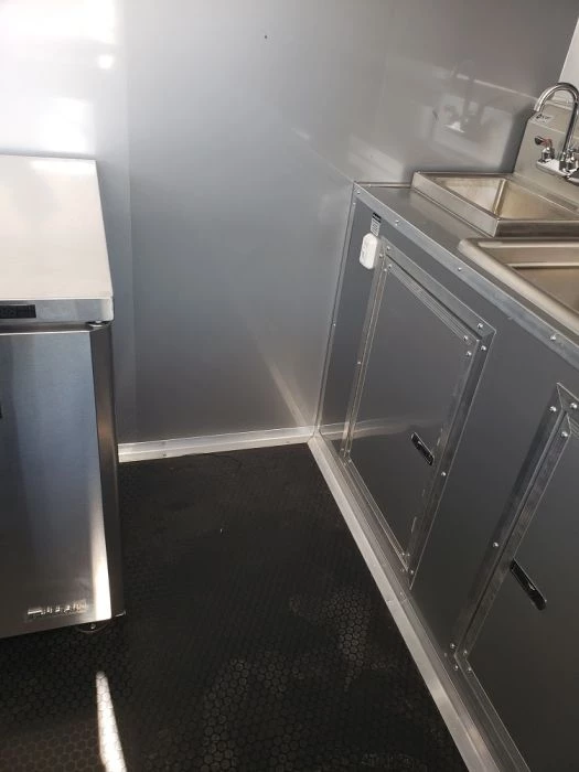 8.5' x 16' White Catering Concession Food Trailer With Appliances 10 8.5' x 16' White Catering Concession Food Trailer With Appliances - Image 10