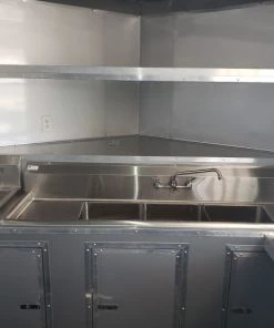 8.5' x 16' White Catering Concession Food Trailer With Appliances 28 8.5' x 16' White Catering Concession Food Trailer With Appliances -Cheap Concession Trailers Shop 20191005 113242 1