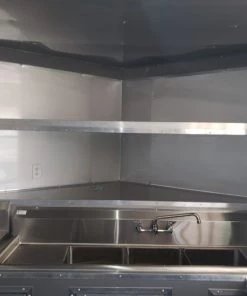 8.5' x 16' White Catering Concession Food Trailer With Appliances 39 8.5' x 16' White Catering Concession Food Trailer With Appliances -Cheap Concession Trailers Shop 20191005 113245 1