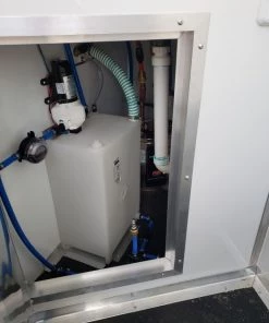 8.5' x 24' Lime Green Porch Style Concession Trailer with Restroom -Cheap Concession Trailers Shop 20191015 090659 1