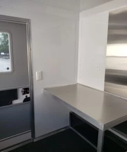 8.5' x 24' Lime Green Porch Style Concession Trailer with Restroom -Cheap Concession Trailers Shop 20191015 092513 1