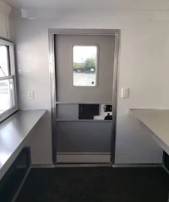 8.5' x 24' Lime Green Porch Style Concession Trailer with Restroom -Cheap Concession Trailers Shop 20191015 092516 1