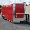 8.5' x 20' Victory Red Vending Concession Food Trailer