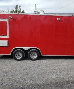 8.5' x 20' Victory Red Vending Concession Food Trailer -Cheap Concession Trailers Shop 20191015 153924 1