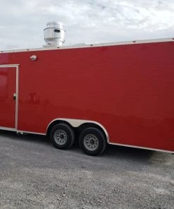 8.5' x 20' Victory Red Vending Concession Food Trailer -Cheap Concession Trailers Shop 20191015 154028 1