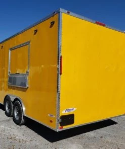 8.5' x 20' Yellow Event Catering Concession Food Trailer -Cheap Concession Trailers Shop 20191018 132343 1